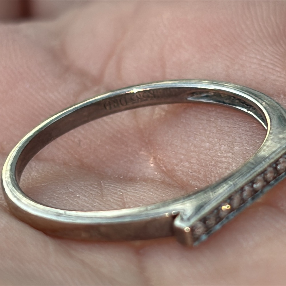 Dana Rebecca Designs 14k Gold Diamond Bar Ring ✨SOLD✨ - Picture 10 of 14